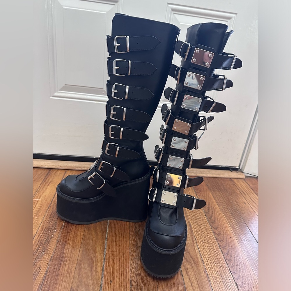 Demonia Knee-High Boots - image 2